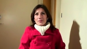 Seductive Dark-Haired Woman Receives Intense Fist Pounding And Double Penetration